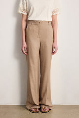 BRIANA FINE LUREX STRIPES SUIT TROUSERS