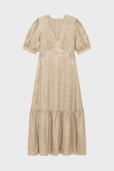 ANDREA GOLDEN MAXI DRESS
