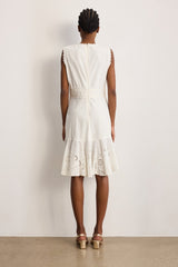 ANNAH ENGLISH EMBROIDERY DRESS