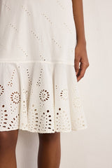 ANNAH ENGLISH EMBROIDERY DRESS
