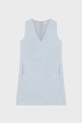AICHA SLEEVELESS SHORT SEQUIN DRESS