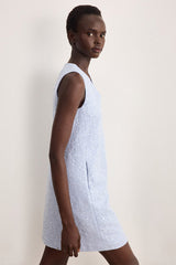 AICHA SLEEVELESS SHORT SEQUIN DRESS