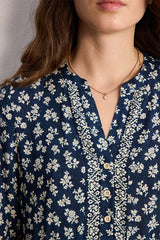 AUGUSTA STRAIGHT FLORAL MINI DRESS