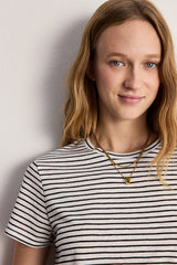 TYA LUREX STRIPED TSHIRT