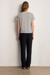 TYA LUREX STRIPED TSHIRT