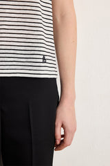 TYA LUREX STRIPED TSHIRT
