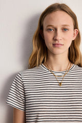TYA LUREX STRIPED TSHIRT