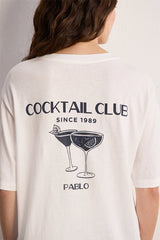 SCREEN PRINTED COTTON TSHIRT