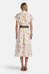 PILEA FLORAL MAXI DRESS