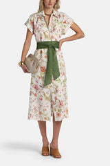 PILEA FLORAL MAXI DRESS