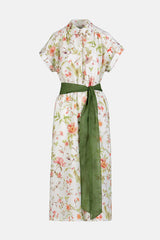 PILEA FLORAL MAXI DRESS