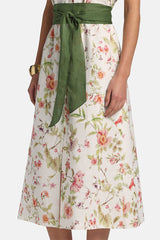 PILEA FLORAL MAXI DRESS