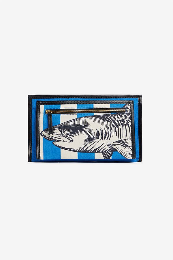 REQUINS BLUE POUCH