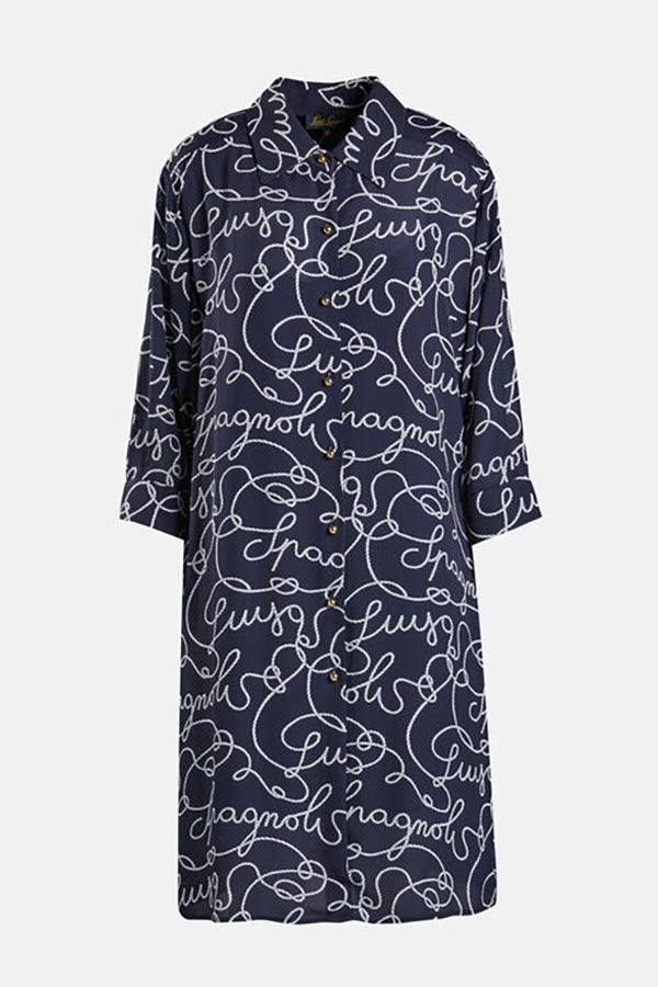 PORTAVOCE LS SIGNATURE PRINTED DRESS