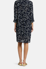 PORTAVOCE LS SIGNATURE PRINTED DRESS