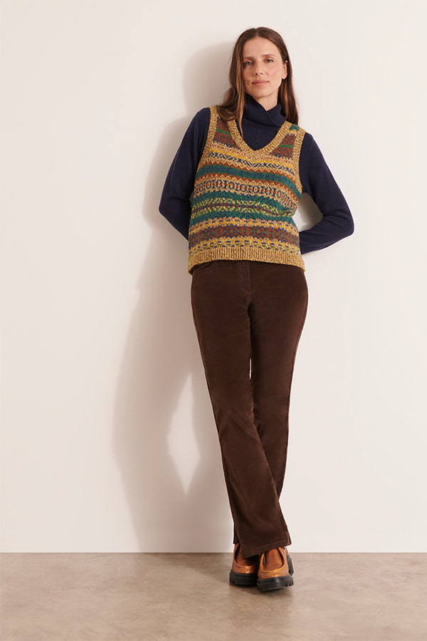 POUNO12 FLARED TROUSERS