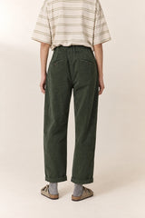 GREEN CORDUROY PAIR OF TROUSERS