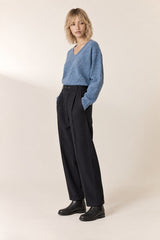 STRIPED TROUSERS