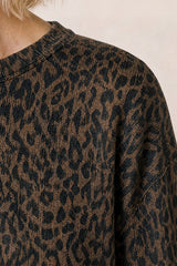 CAMEL FELINE LOOK PULLOVER