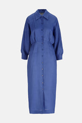 PUNTUALE LINEN MAXI DRESS