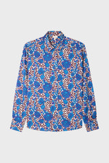 ANTJE LEAF PRINT BLOUSE