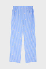 CATERINA STRIPED SEQUINED TROUSER