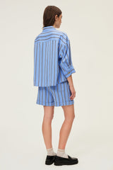 BELITYS BLUE STRIPED JACKET