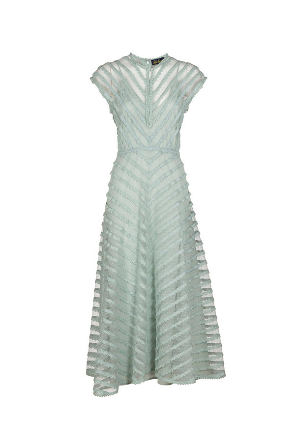PIANOSA MINT GREEN LACE DRESS