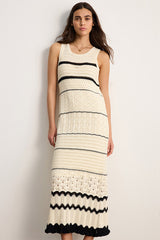 ASSIA CROCHET MAXI DRESS