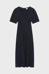 ABYGAIL POLKA DOT MAXI DRESS
