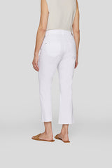 WHITE FLARED LEG SUNNY JEANS