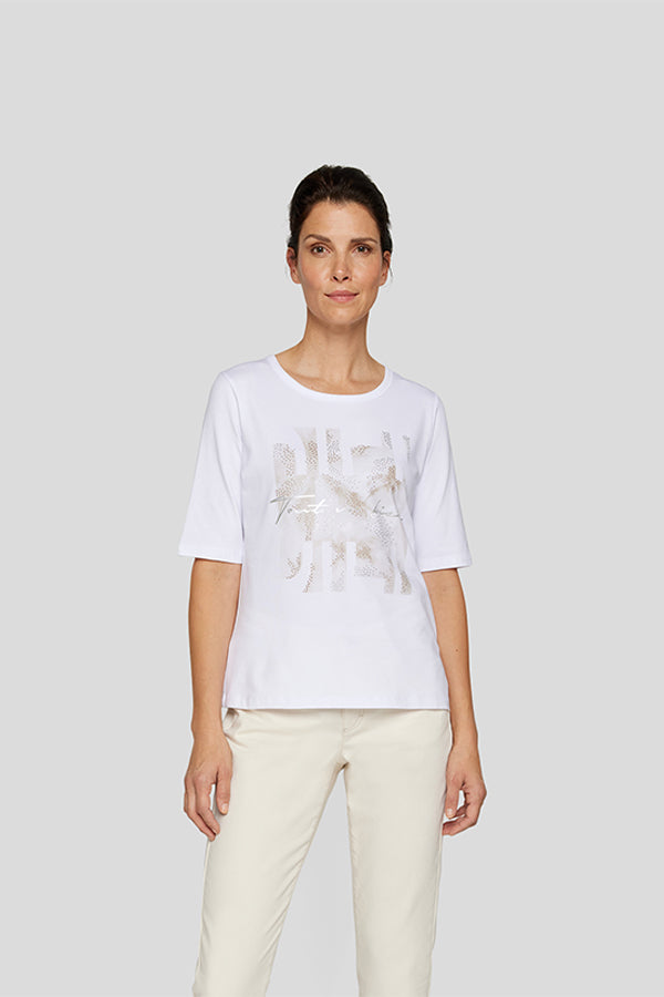 TOUT VA BIEN RHINESTONE T-SHIRT