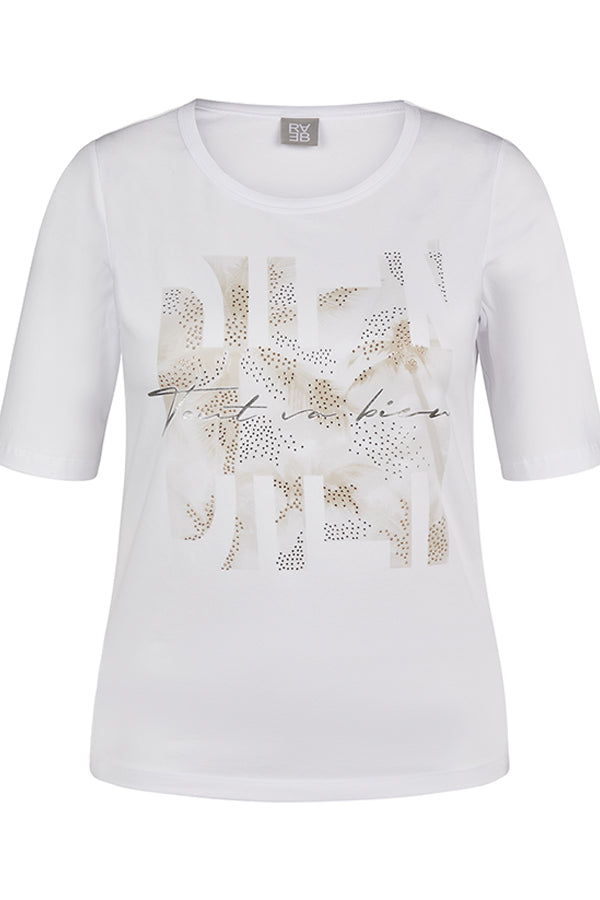 TOUT VA BIEN RHINESTONE T-SHIRT