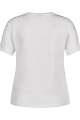 PALM TREE CONTRASTED T-SHIRT