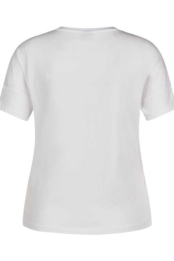 PALM TREE CONTRASTED T-SHIRT