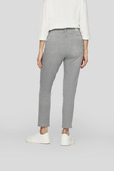 LIGHT GREY STITCHED SUNNY JEANS