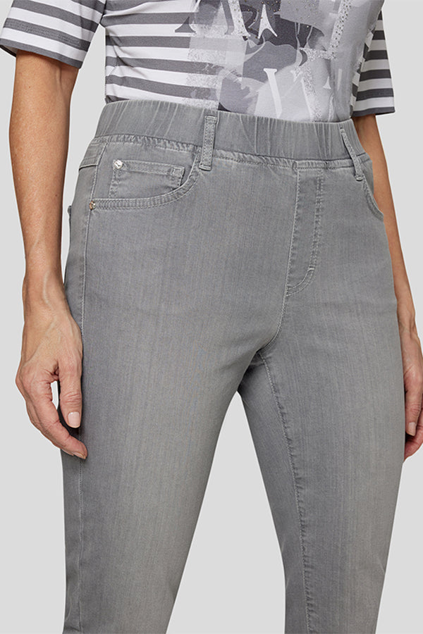 LIGHT GREY SKINNY BELLA JEANS