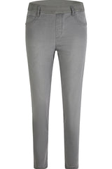 GREY ELASTICATED SKINNY JEANS
