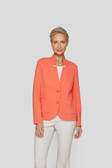 STRUCTURED MANDARINE JACKET
