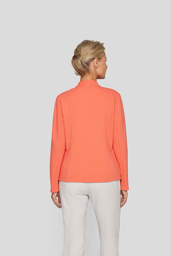 STRUCTURED MANDARINE JACKET