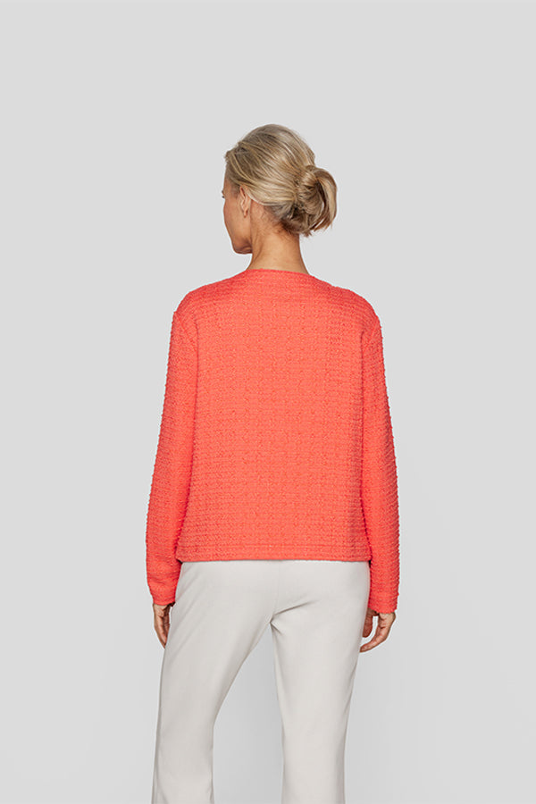 MANDARINE BUTTONNED JACKET