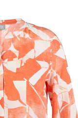 ABSTRACT PATTERN AIRY BLOUSE