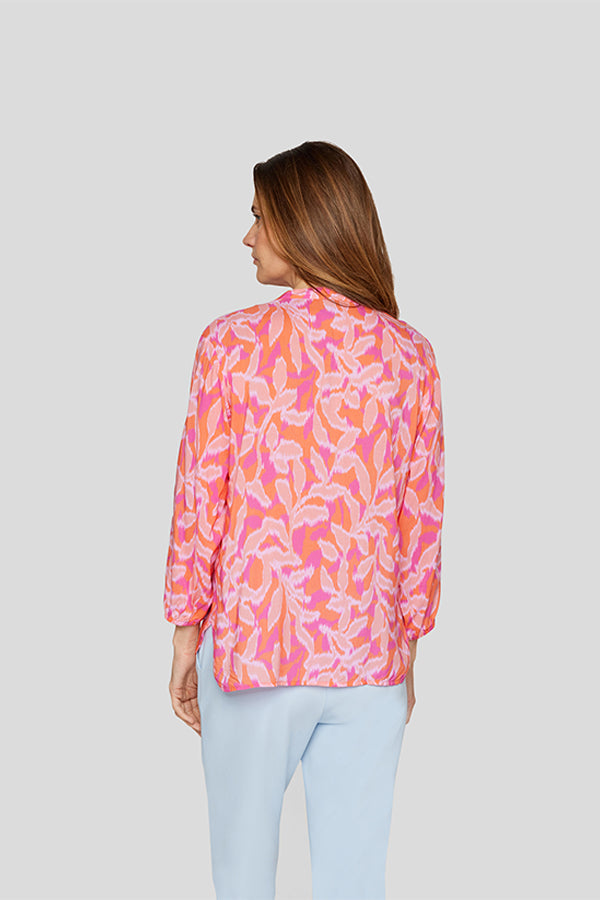 COLORFUL PRINT BLOUSE