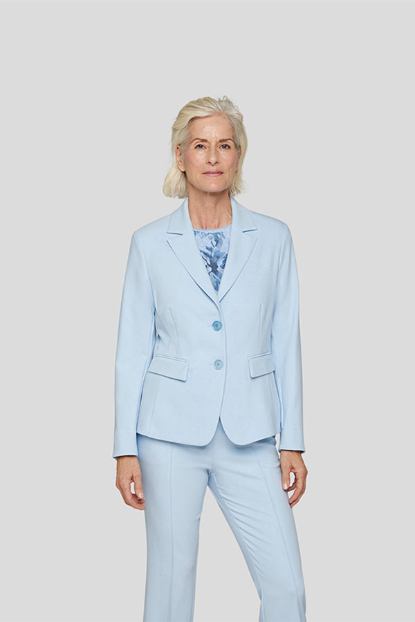 LIGHT BLUE TAILORED BLAZER