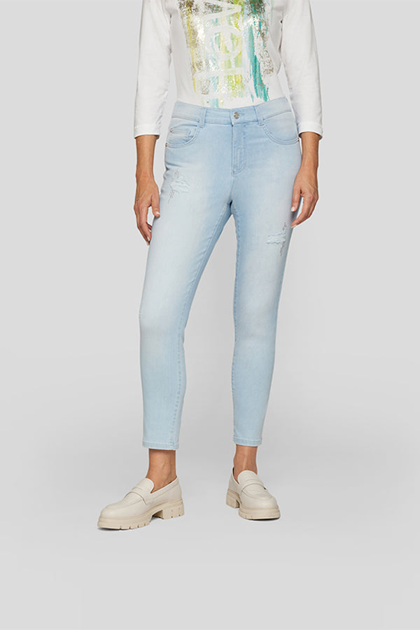 USED EFFECT SKINNY SUNNY JEANS