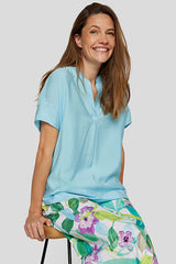 POWDER BLUE BASIC T-SHIRT