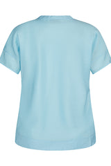 POWDER BLUE BASIC T-SHIRT