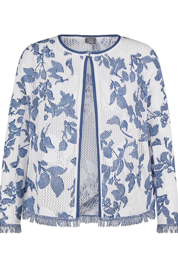 FLORAL OPENWORK JACKET