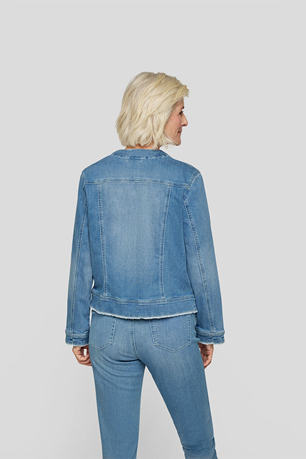 STUDDED DENIM JACKET