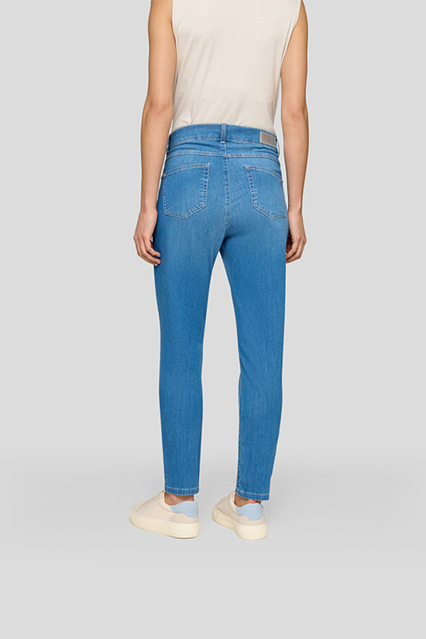 LIGHT DENIM STITCHED SUNNY JEANS